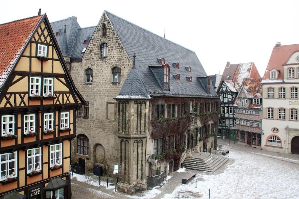 Schoene Ferienwohnung Mit Zwei Schlafzimmern Quedlinburg Exterior photo